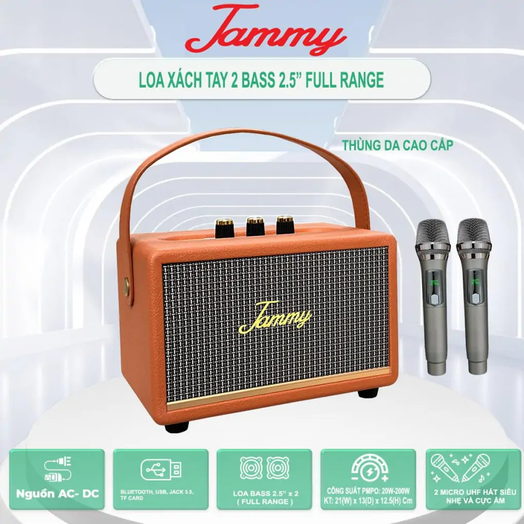 Loa Karaoke Xách Tay Jammy A212K