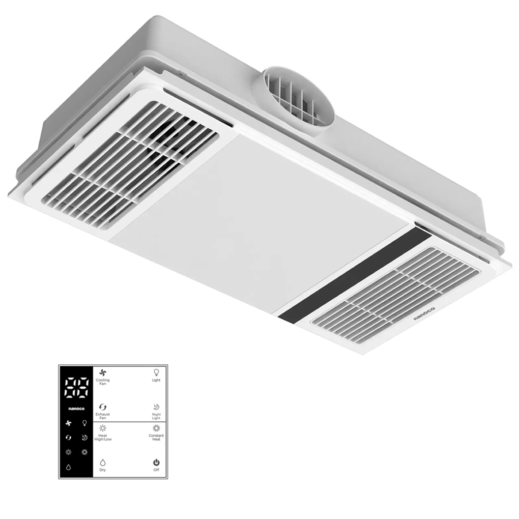 Quạt H&uacute;t Sưởi 5in1 Điều Khiển Từ Xa NBD2560