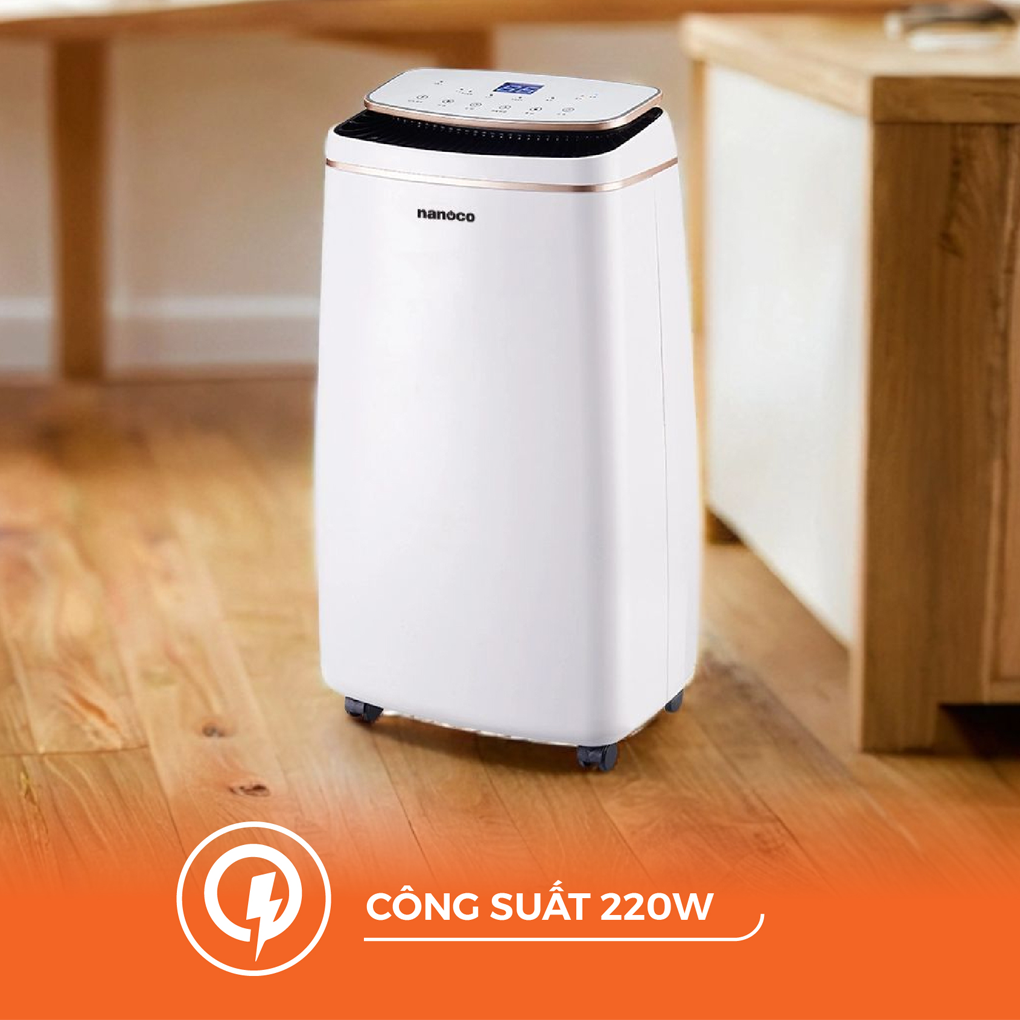 Máy Hút Ẩm Nanoco NDH102 2.4 Lít 3
