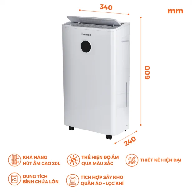 Nanoco NDH205 5.5 Lít