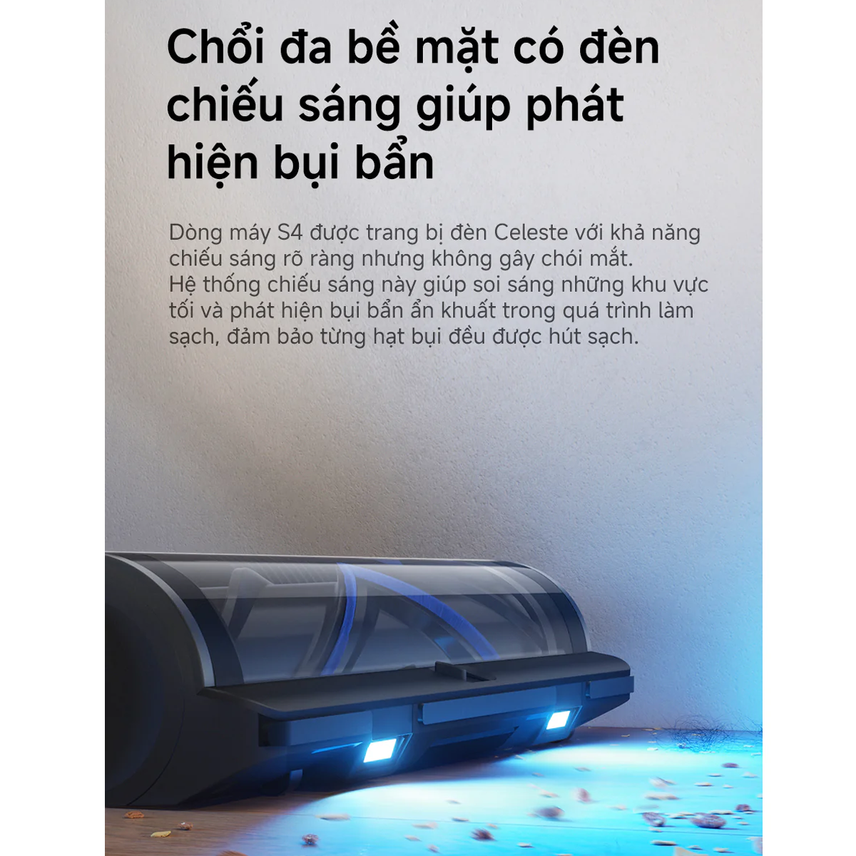 Máy Hút Bụi Lau Nhà Cầm Tay Mova S4 Detect 11
