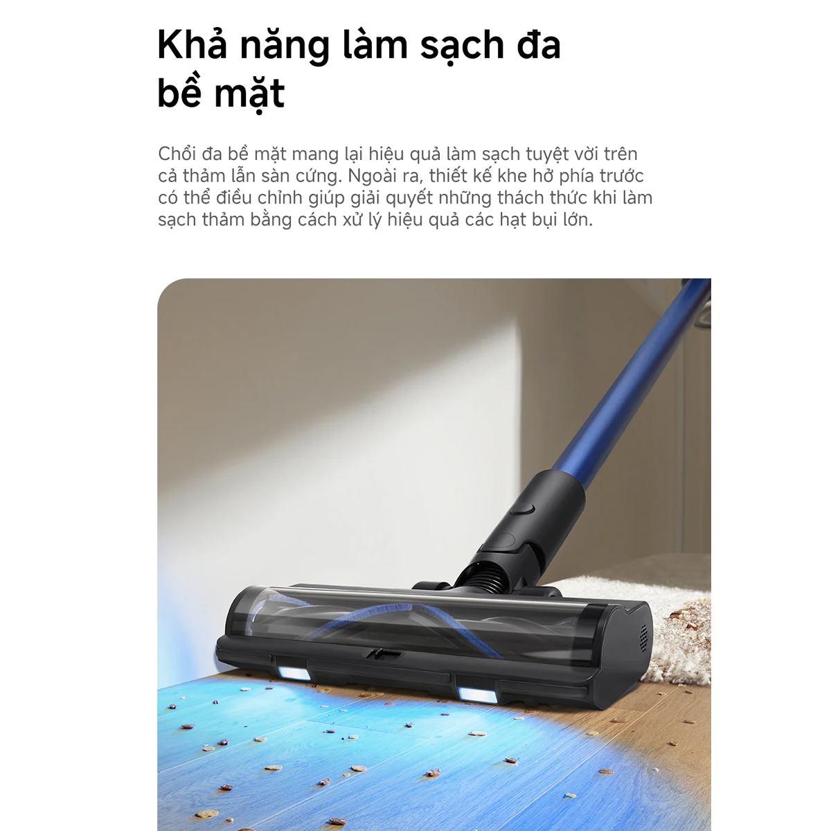 Máy Hút Bụi Lau Nhà Cầm Tay Mova S4 Detect 12