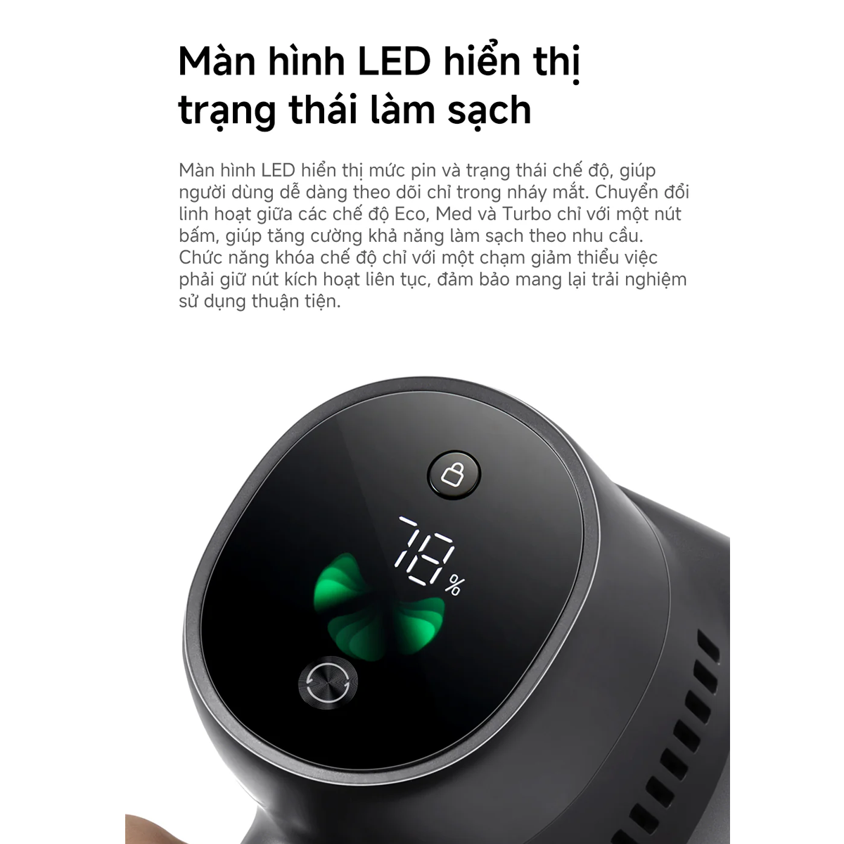 Máy Hút Bụi Lau Nhà Cầm Tay Mova S4 Detect 15