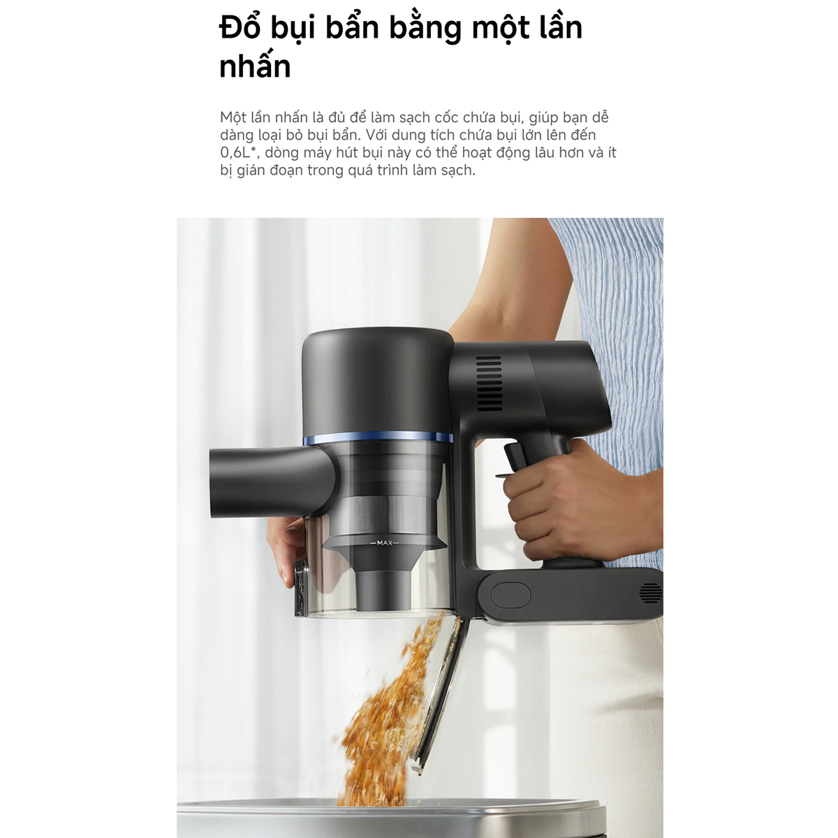 Máy Hút Bụi Lau Nhà Cầm Tay Mova S4 Detect 17