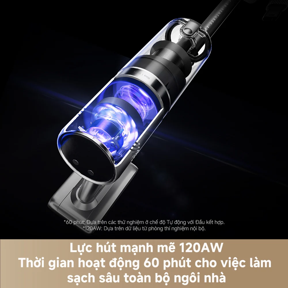 Máy Hút Bụi Lau Nhà Cầm Tay Mova I10 14