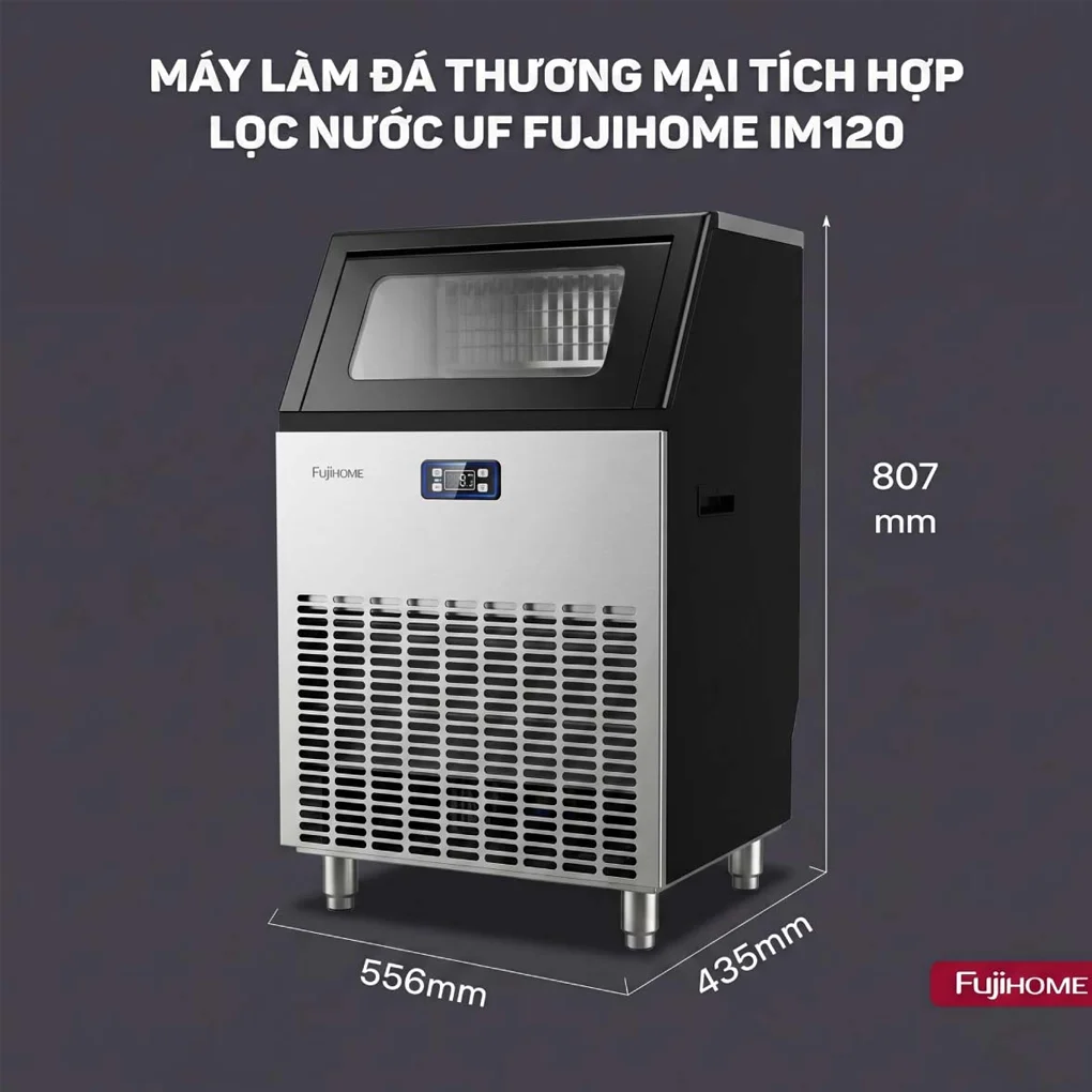 Máy làm đá Fujihome IM120 0
