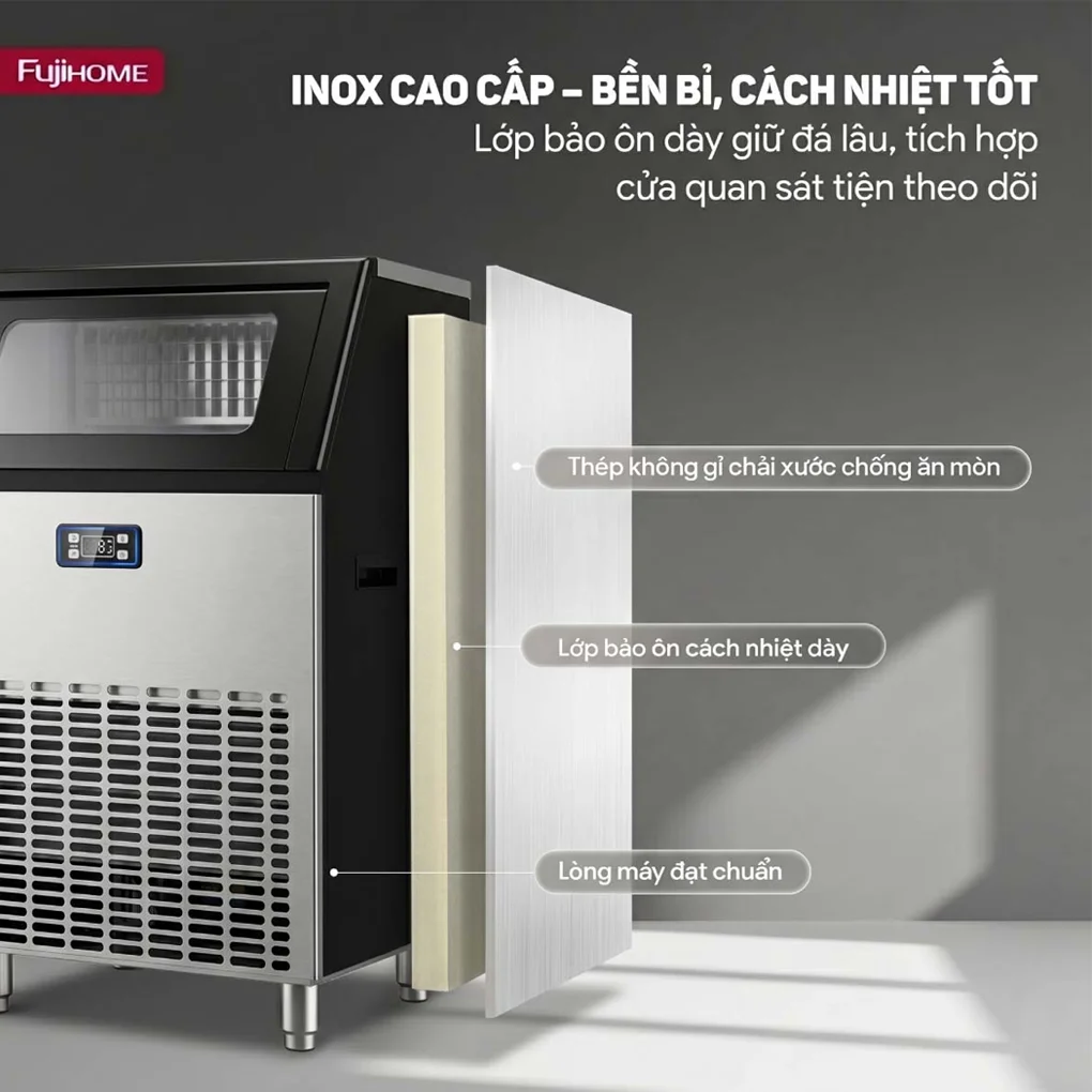 Máy làm đá Fujihome IM120 1