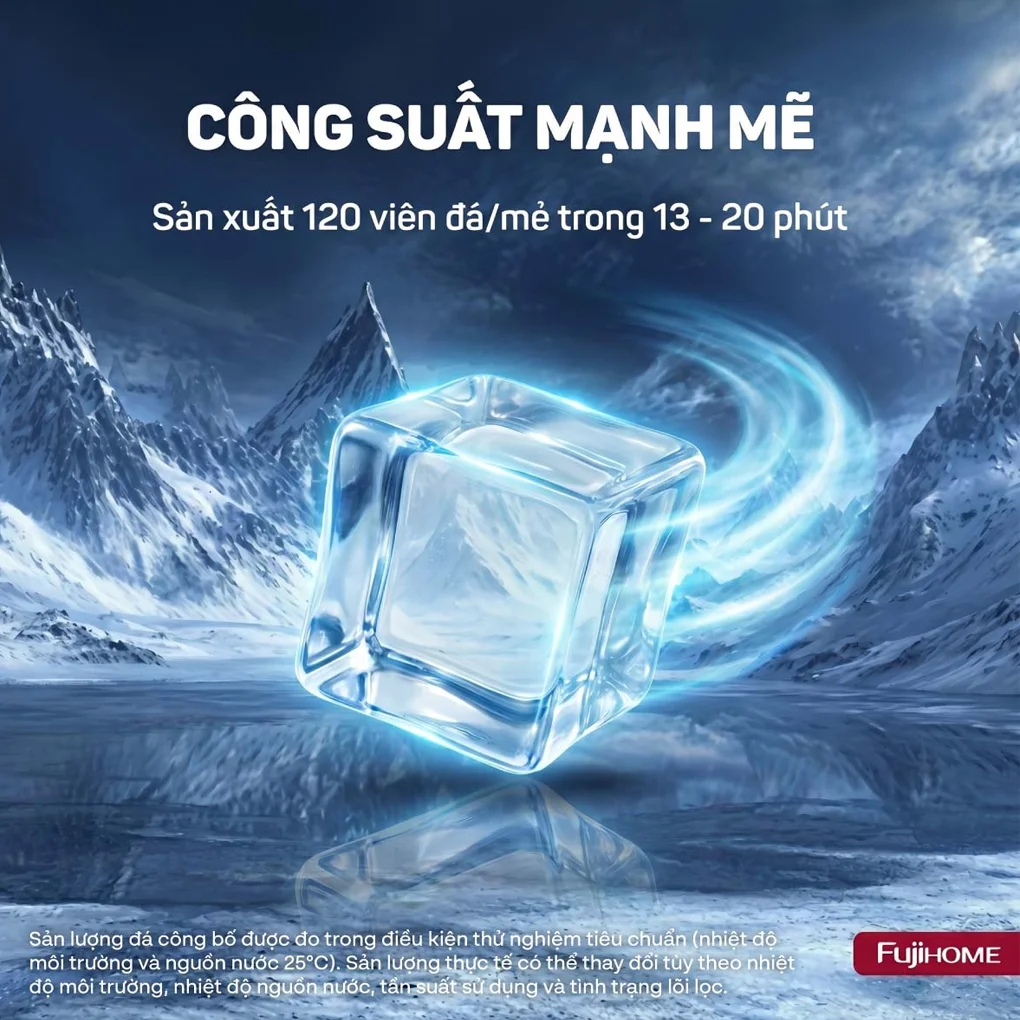 Máy làm đá Fujihome IM120 2