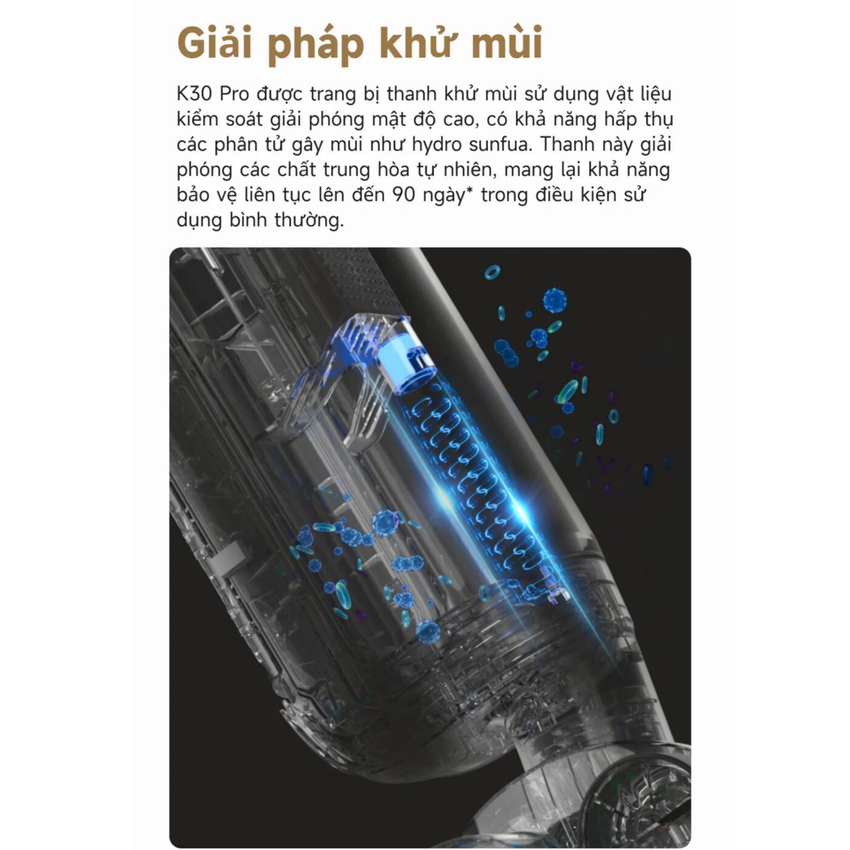 Máy Hút Bụi Lau Nhà Khô Và Ướt Mova K30 Pro 10
