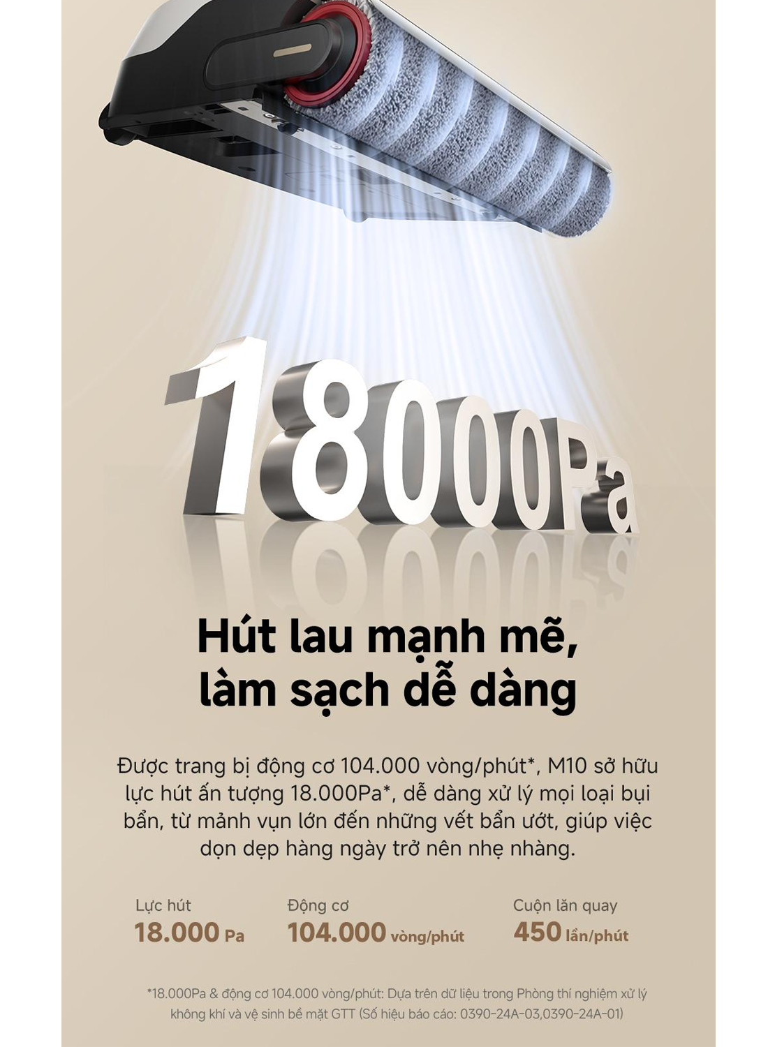 Máy Hút Bụi Lau Nhà Mova M10 11