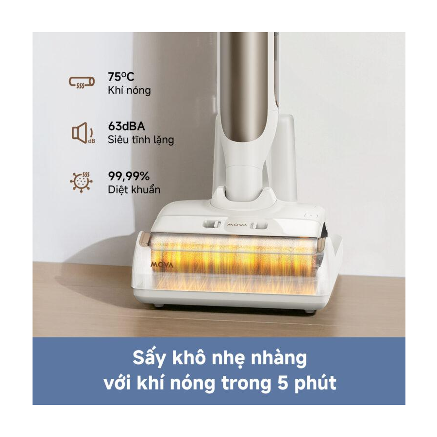 Máy Hút Bụi Lau Nhà Mova M10 15