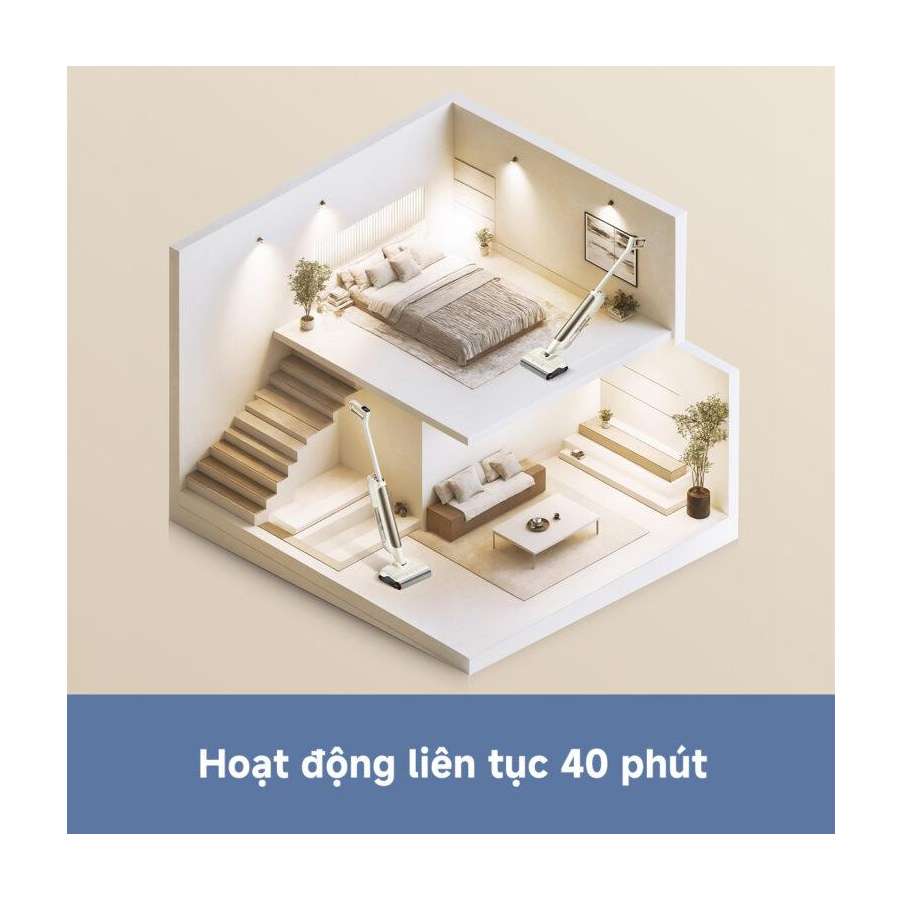 Máy Hút Bụi Lau Nhà Mova M10 16