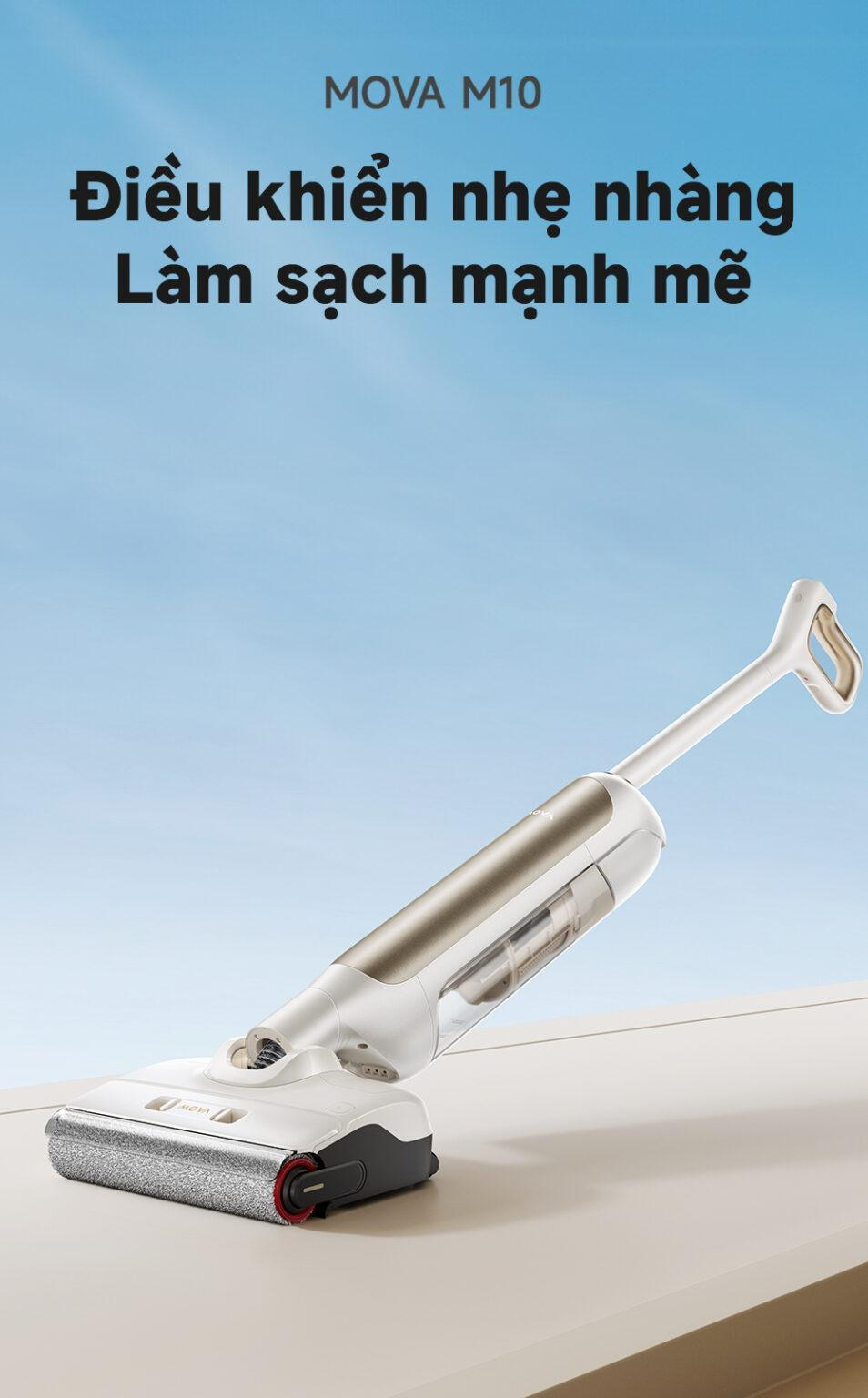 Máy Hút Bụi Lau Nhà Mova M10 9