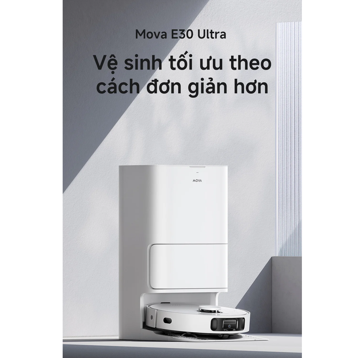 Robot Hút Bụi Lau Nhà Mova E30 Ultra 10