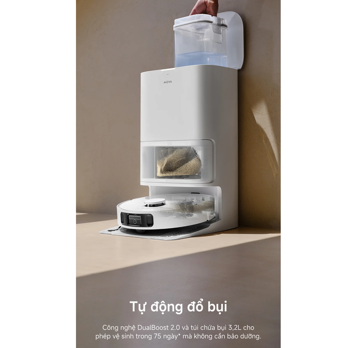 Robot Hút Bụi Lau Nhà Mova E30 Ultra 13