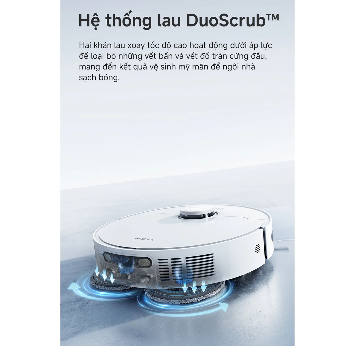 Robot Hút Bụi Lau Nhà Mova E30 Ultra 15