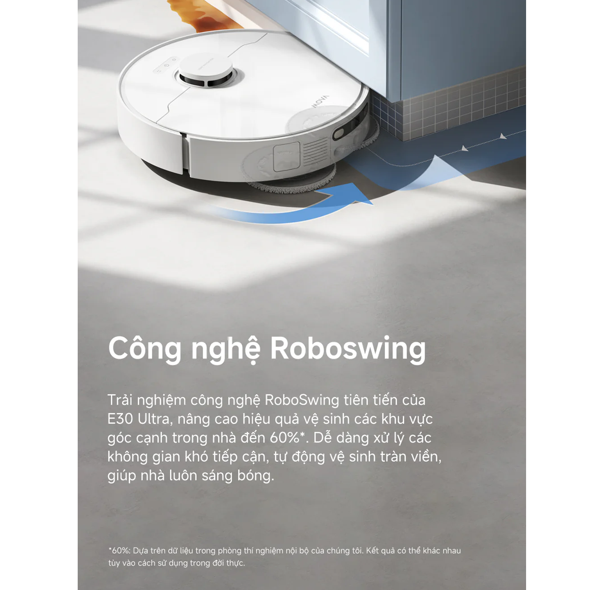 Robot Hút Bụi Lau Nhà Mova E30 Ultra 16