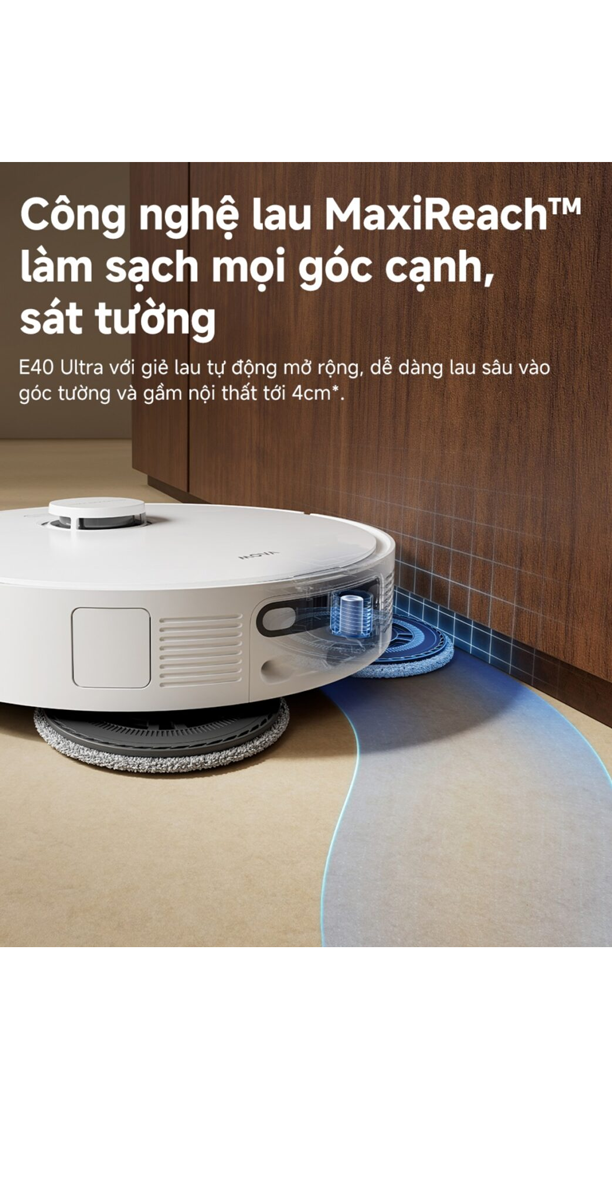 Robot Hút Bụi Lau Nhà Mova E40 Ultra 7