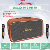 Loa Karaoke Xách Tay Jammy DA-216 (Màu Nâu)
