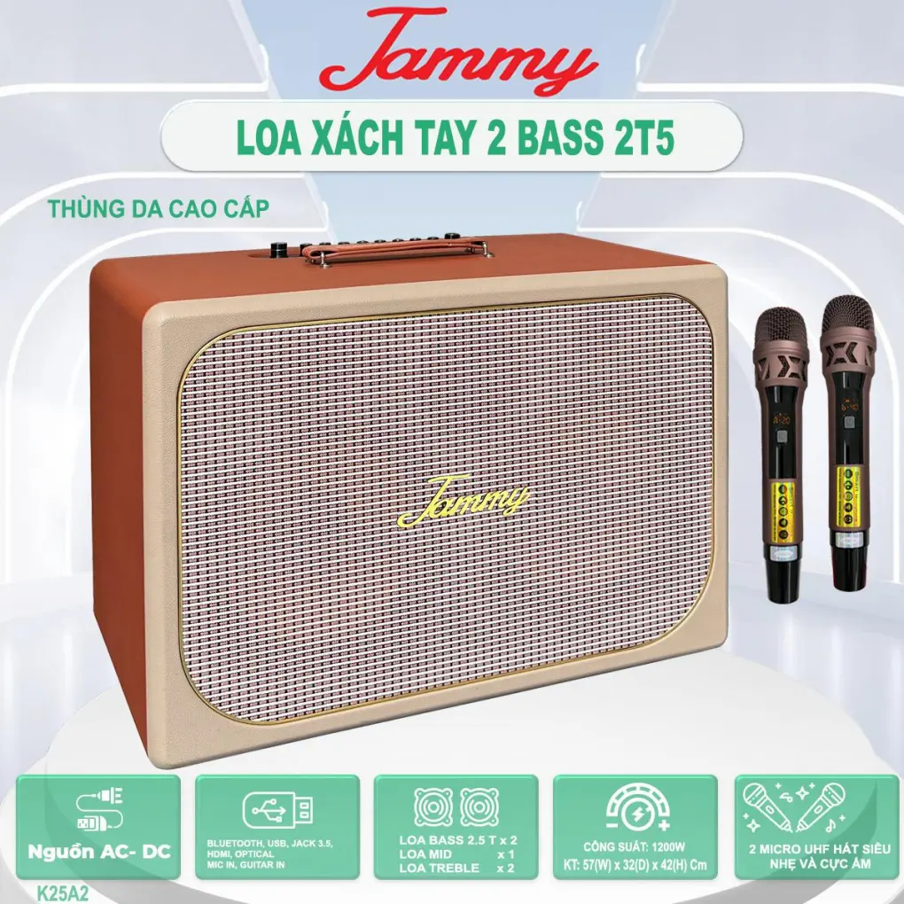 Loa Karaoke Xách Tay Jammy K25A2