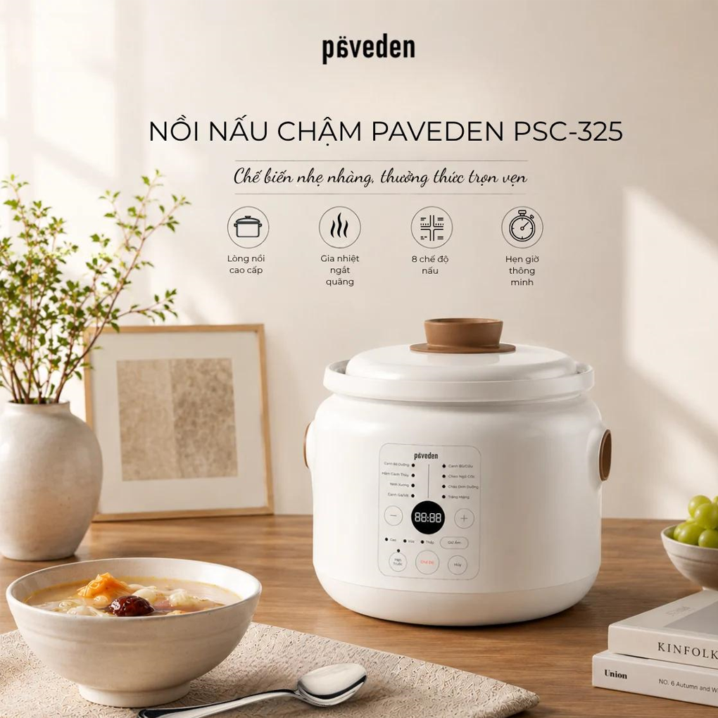 Nồi Nấu Chậm Paveden PSC-325 5