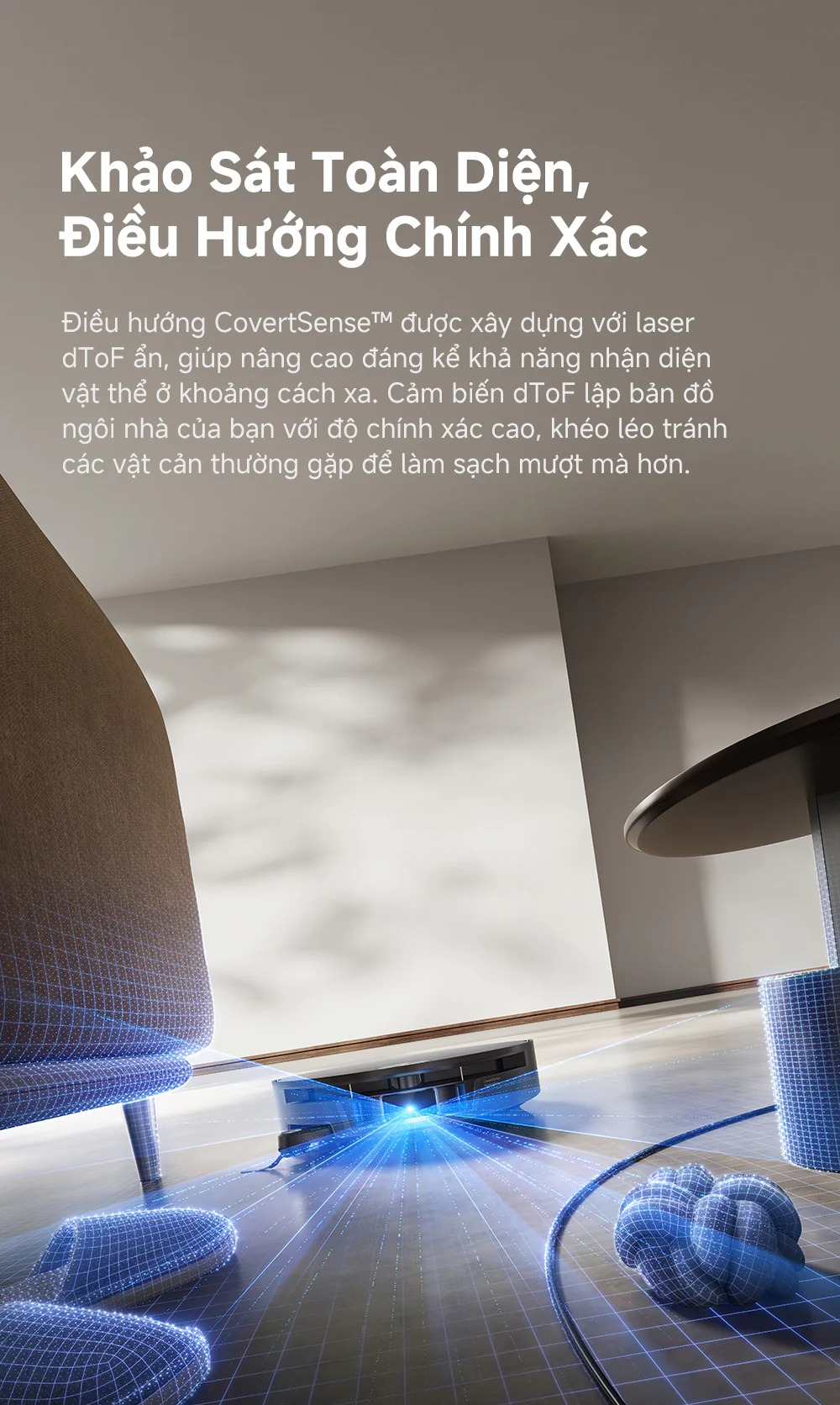 Robot Hút Bụi Lau Nhà Mova S70 Roller 12