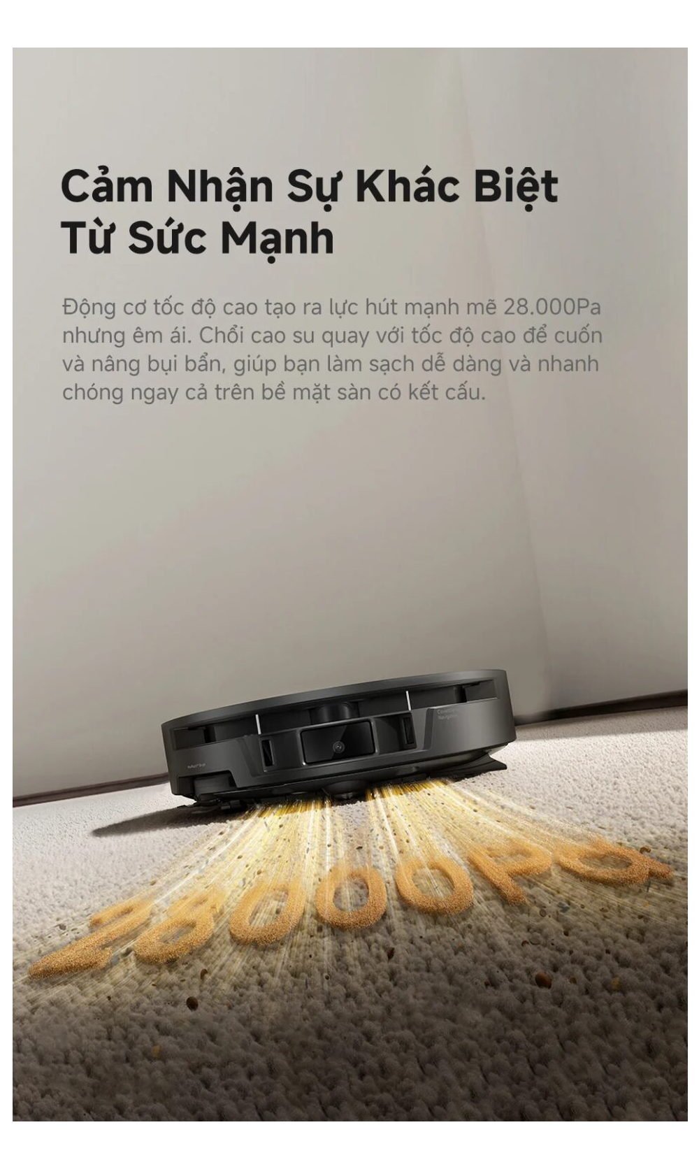 Robot Hút Bụi Lau Nhà Mova S70 Roller 9