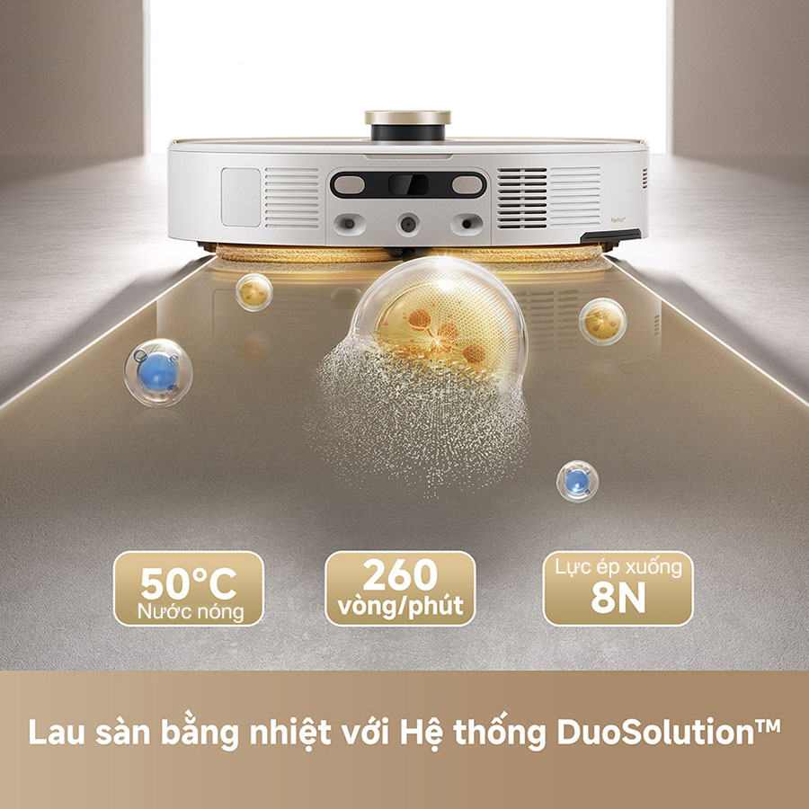 Robot Hút Bụi Lau Nhà Mova V50 Ultra 13