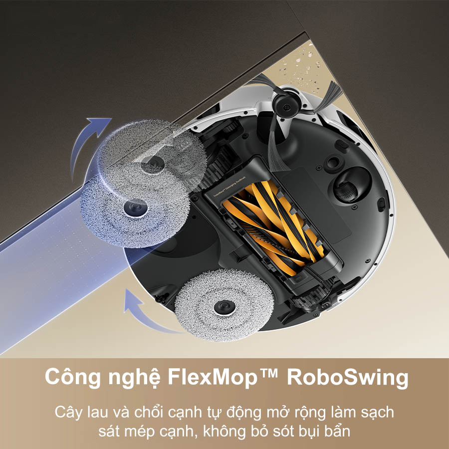 Robot Hút Bụi Lau Nhà Mova V50 Ultra 14