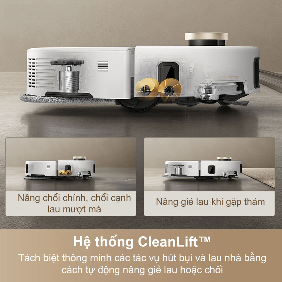 Robot Hút Bụi Lau Nhà Mova V50 Ultra 15