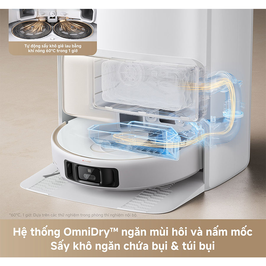 Robot Hút Bụi Lau Nhà Mova V50 Ultra 18