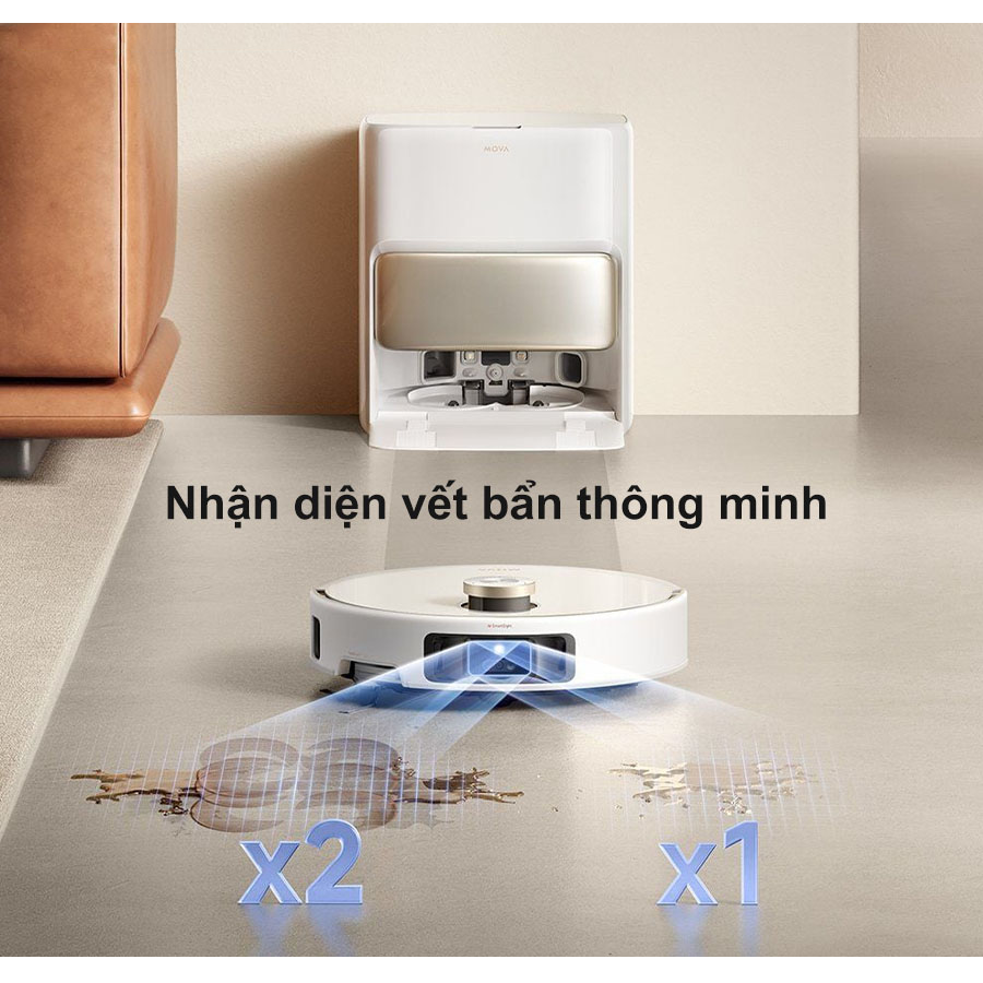 Robot Hút Bụi Lau Nhà Mova V50 Ultra 20