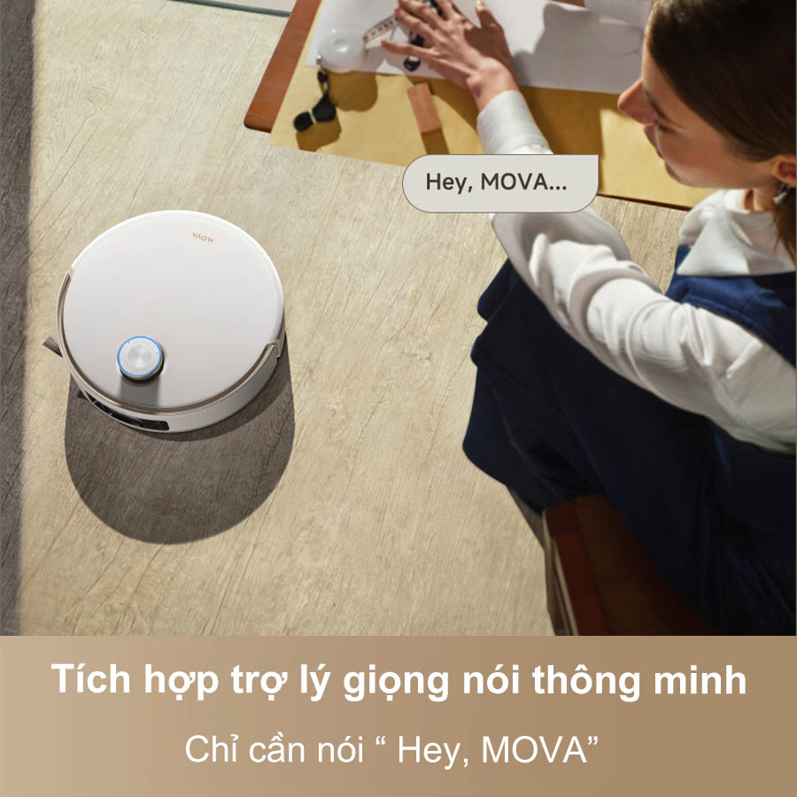 Robot Hút Bụi Lau Nhà Mova V50 Ultra 21