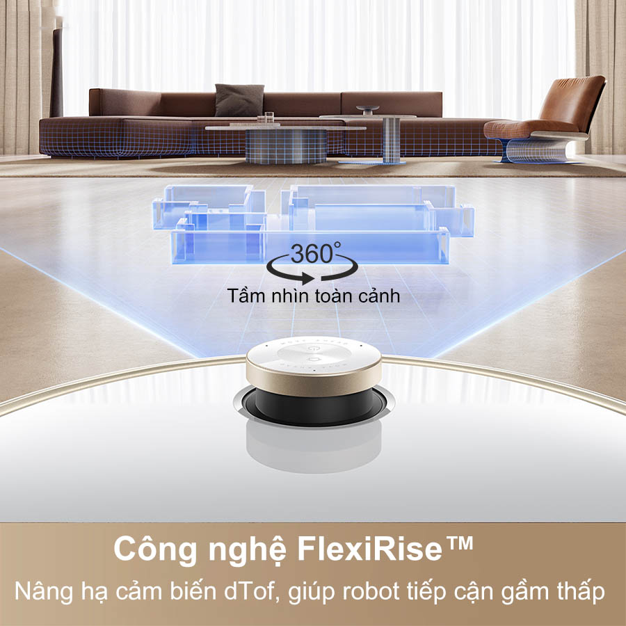 Robot Hút Bụi Lau Nhà Mova V50 Ultra 8