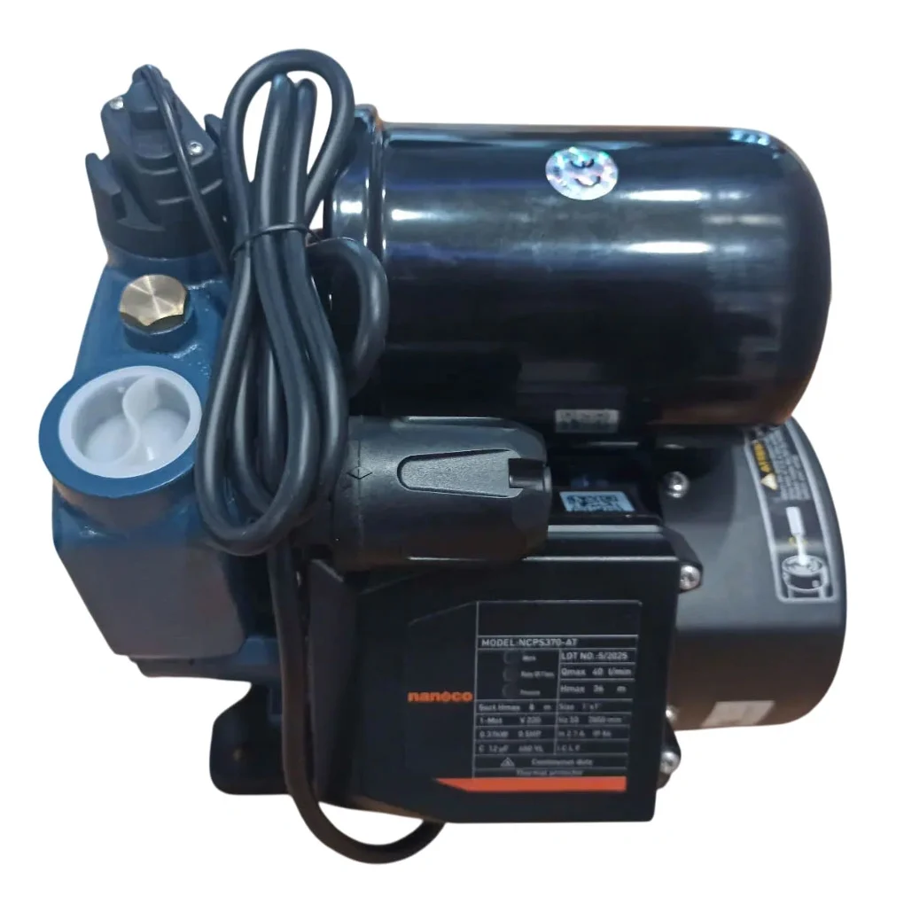 Máy Bơm Nước Tăng Áp Tự Động Công Tắc Điện Tử Nanoco NCPS370-AT