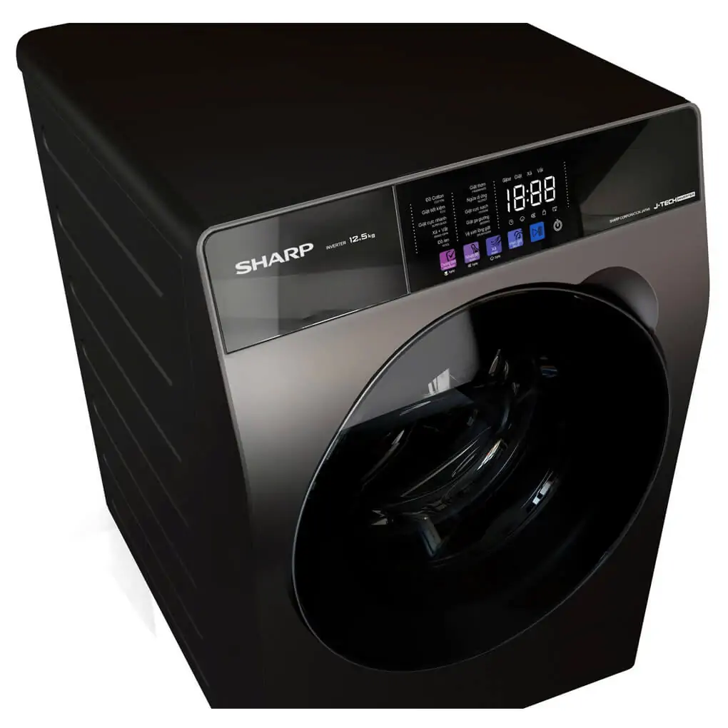 Máy Giặt Sharp Inverter 12.5 Kg ES-FKC125ED-DG 4