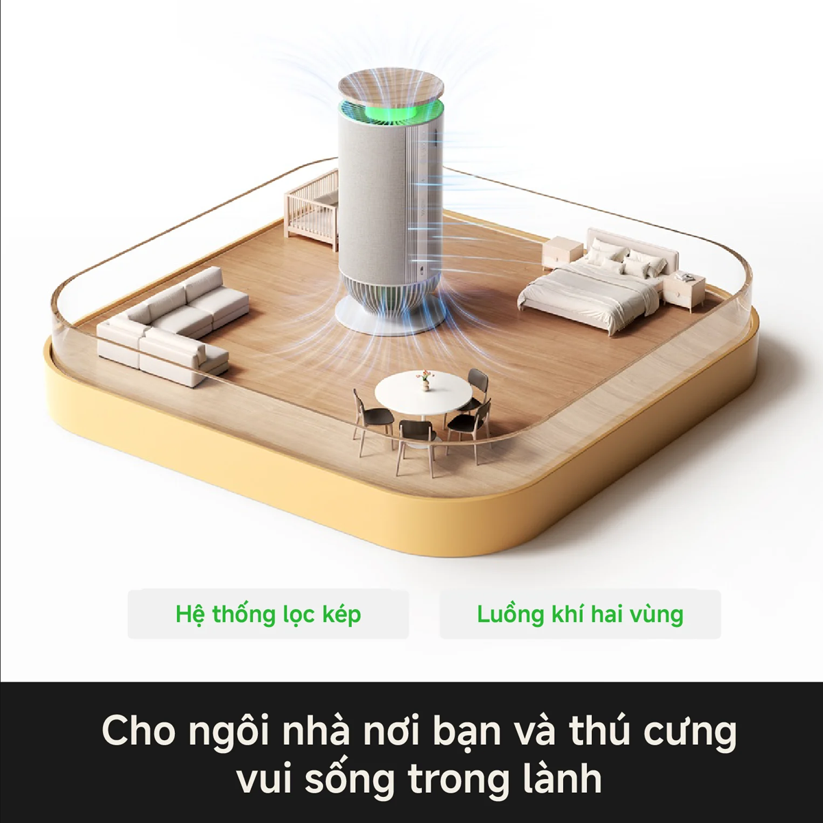 Máy Lọc Không Khí Mova Puris P10 Air Purifier 15