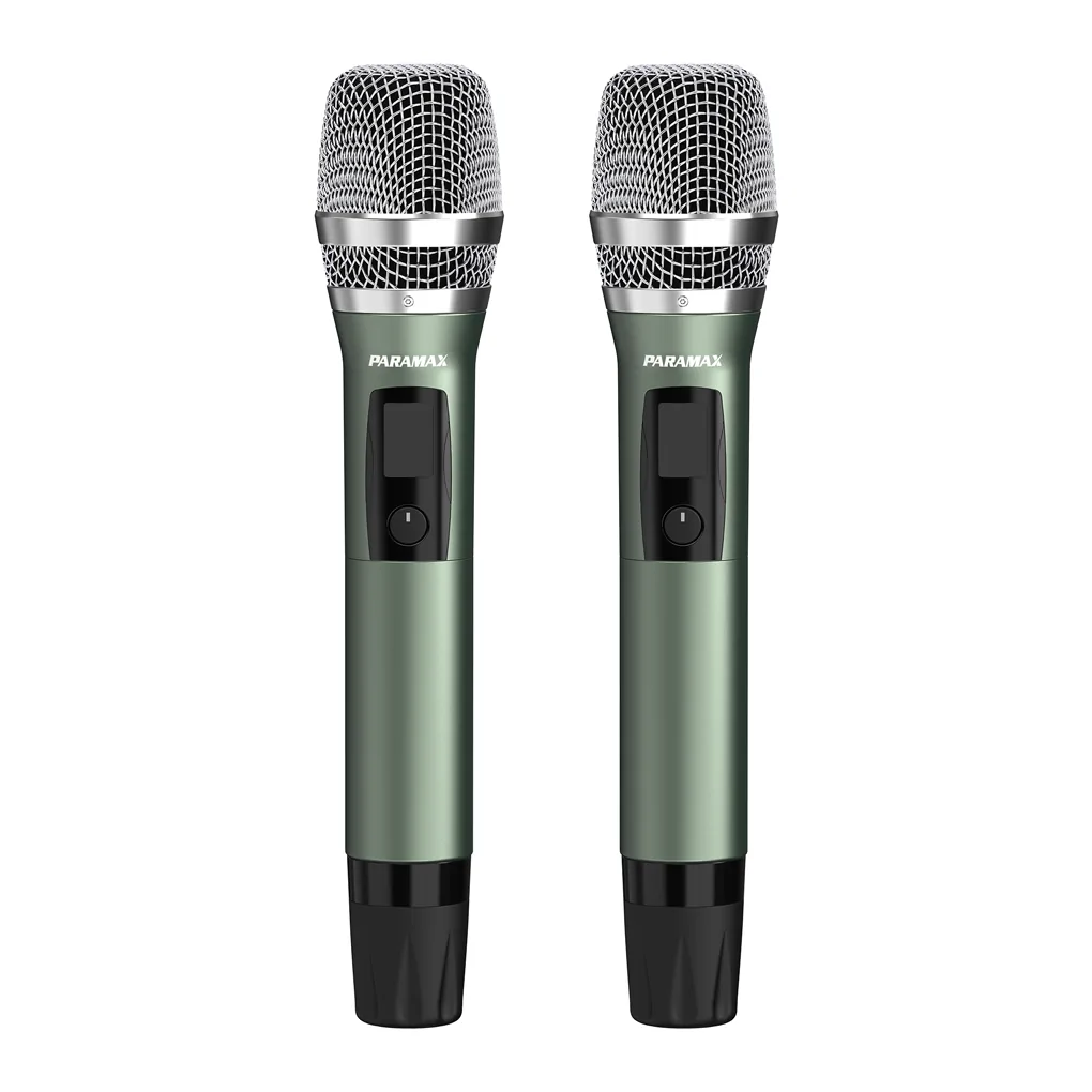 Amply Karaoke Tích Hợp Vang Số Và Micro Không Dây Paramax AX-1000 (Silver) 2