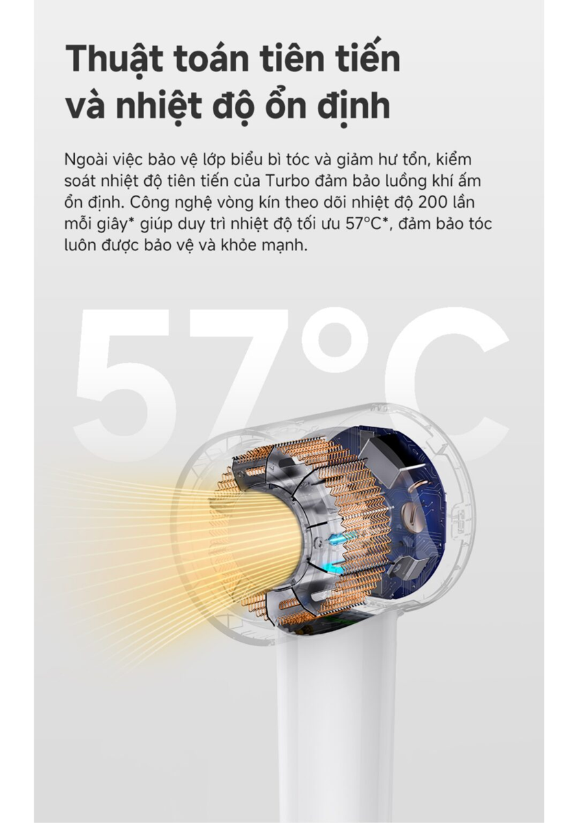 Máy Sấy Tóc Tốc Độ Cao Mova Turbo 2