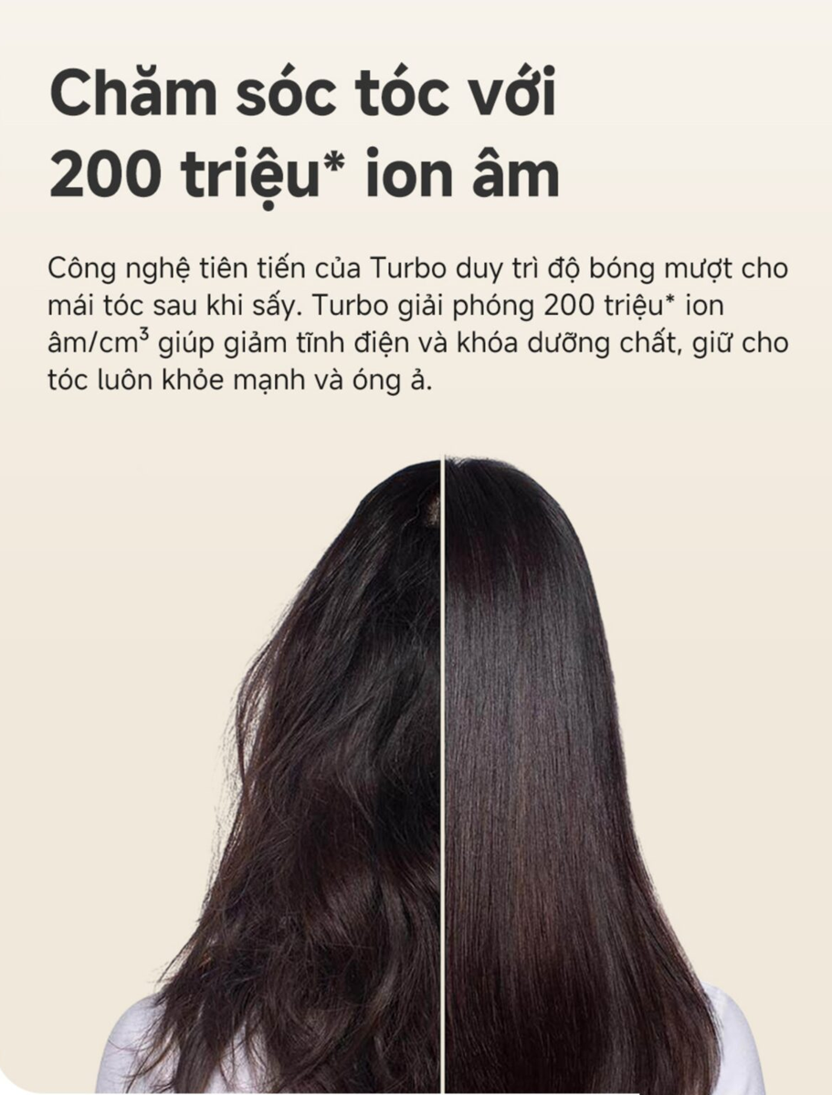 Máy Sấy Tóc Tốc Độ Cao Mova Turbo 3