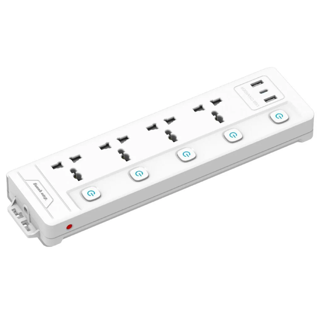 Ổ Cắm Điện Quang ĐQ EQS 4SW 2m 3U