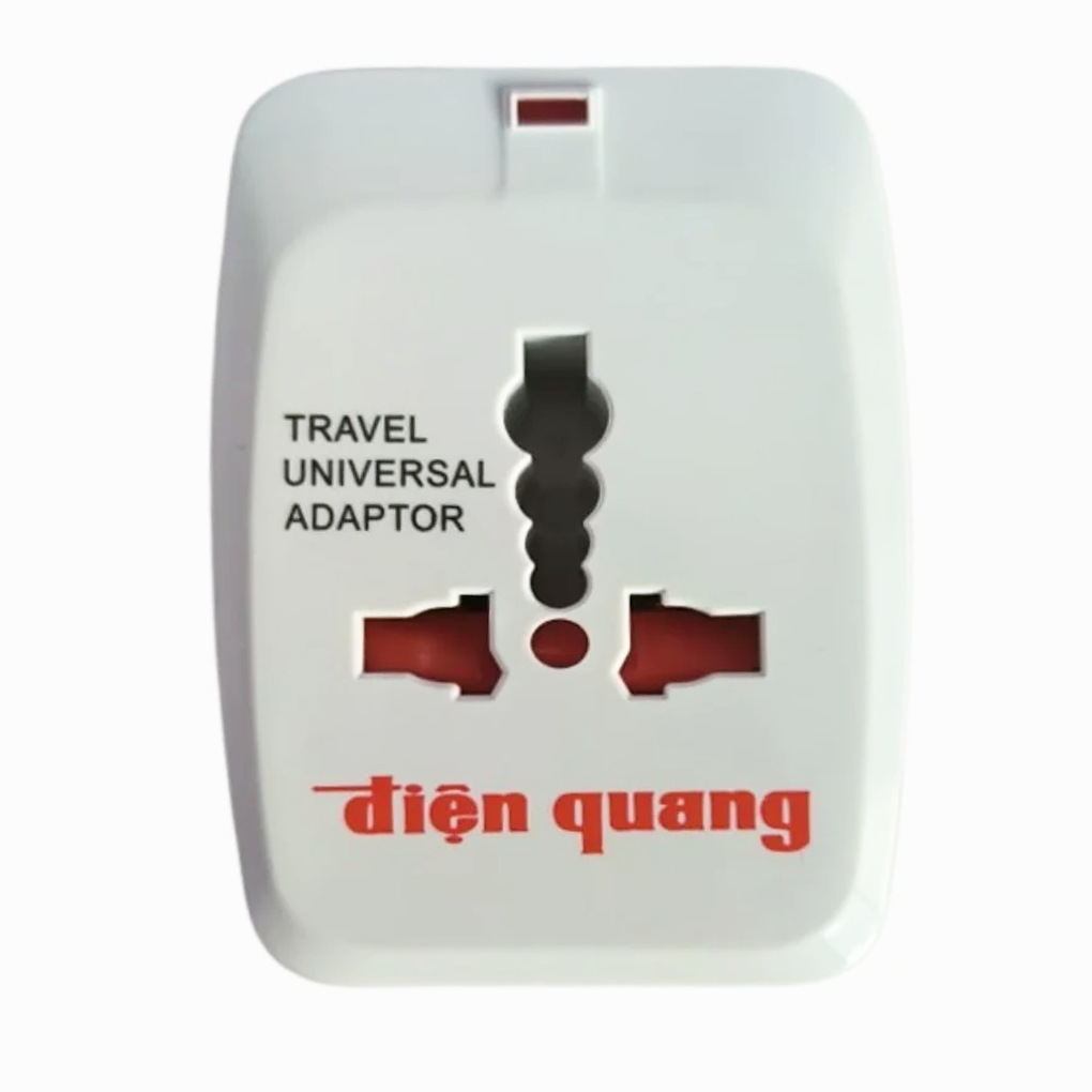 Ổ Cắm Du Lịch Điện Quang ĐQ ESK TV07 2U 1C 0