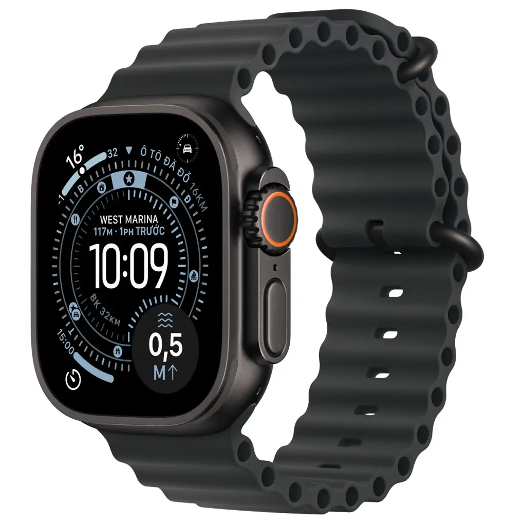 Watch Ultra 3&nbsp;GPS + Cellular&nbsp;49mm&nbsp;Black Titanium Case with Black Ocean Band