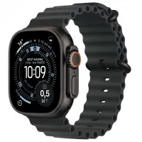 Apple Watch Ultra 3 GPS + Cellular 49mm Black Titanium Case with Black Ocean Band