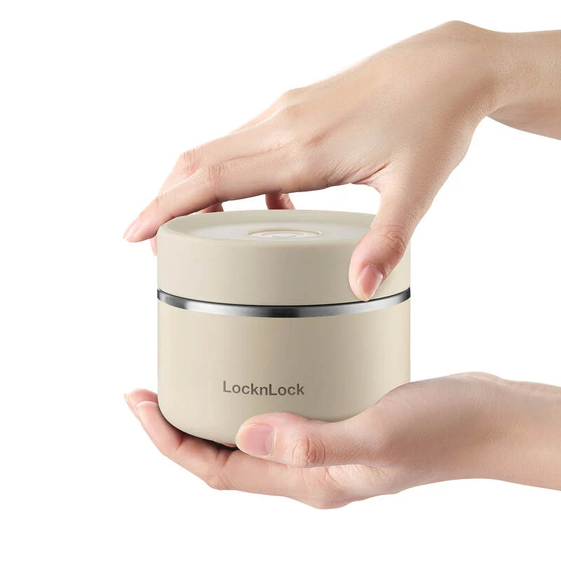 Bộ Hộp Cơm Giữ Nhiệt LocknLock Pump Vacuum Lunch Box LHC8052S02B 5