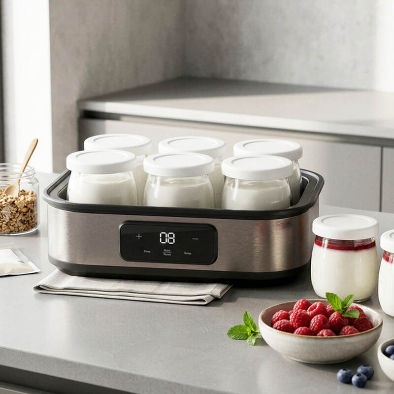 Máy Làm Sữa Chua LocknLock Digital EJY213GRY 1.08L - Màu Xám 4