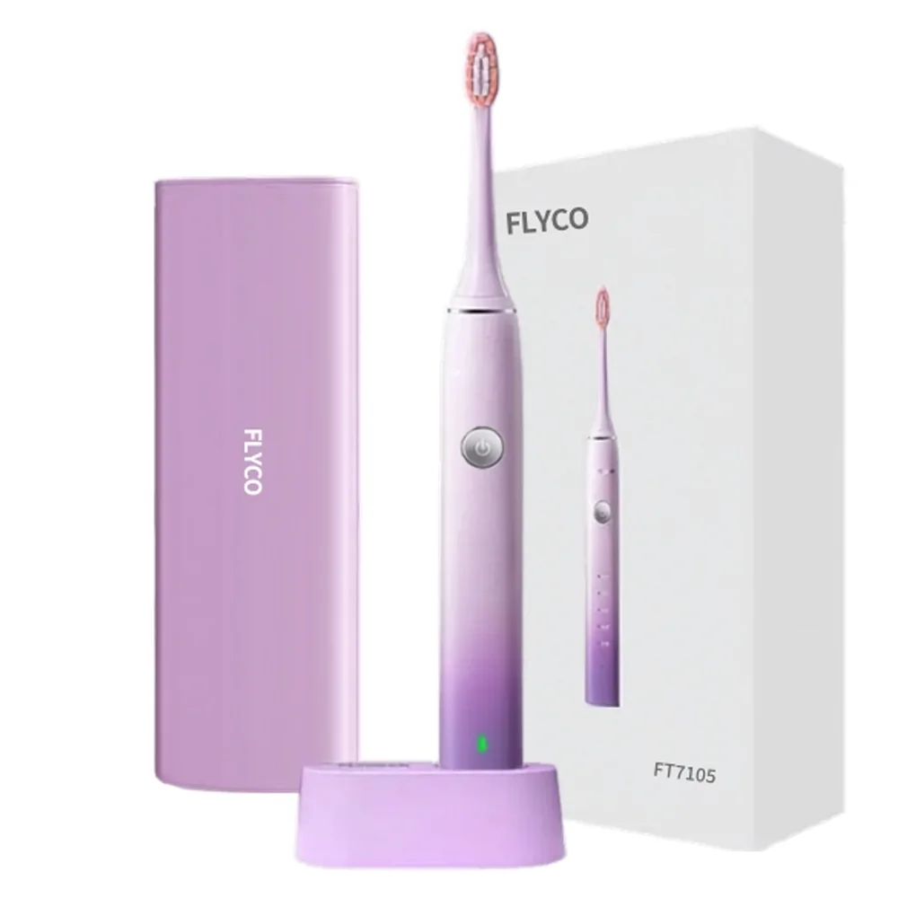 Bàn Chải Điện Flyco FT7105VN Màu Hồng