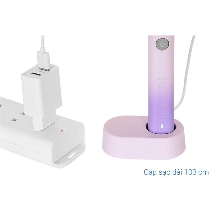 Bàn Chải Điện Flyco FT7105VN Màu Hồng 5