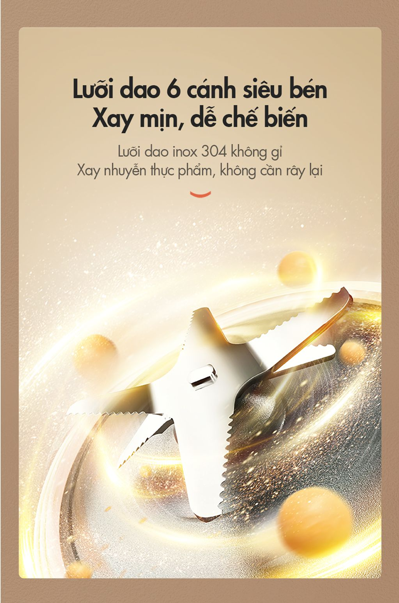 Máy Làm Sữa Hạt Đa Năng Bear PBJ-D10T1 6