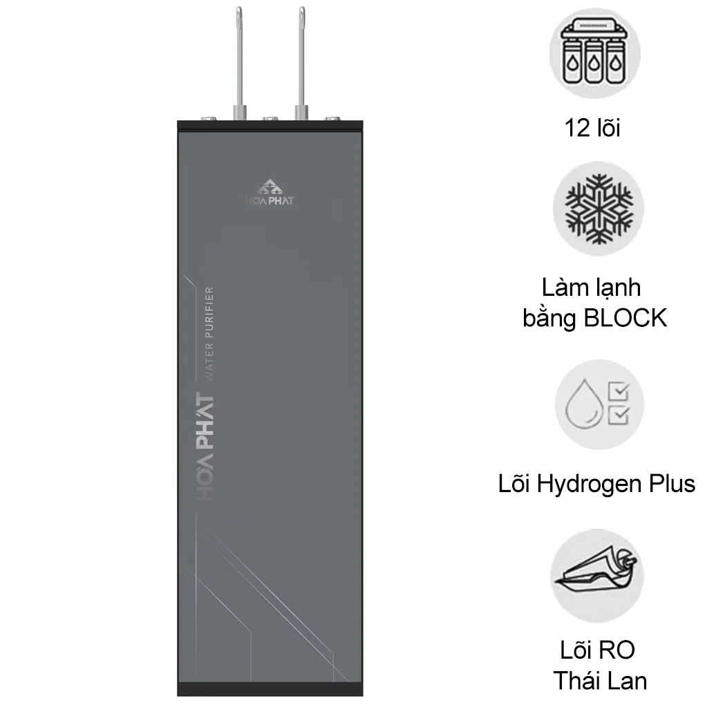 Máy Lọc Nước RO Nóng Lạnh Hòa Phát HPN688 12 Lõi Lọc